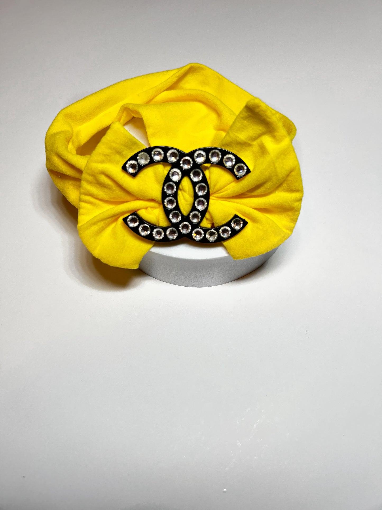 Crown Yellow Headband
