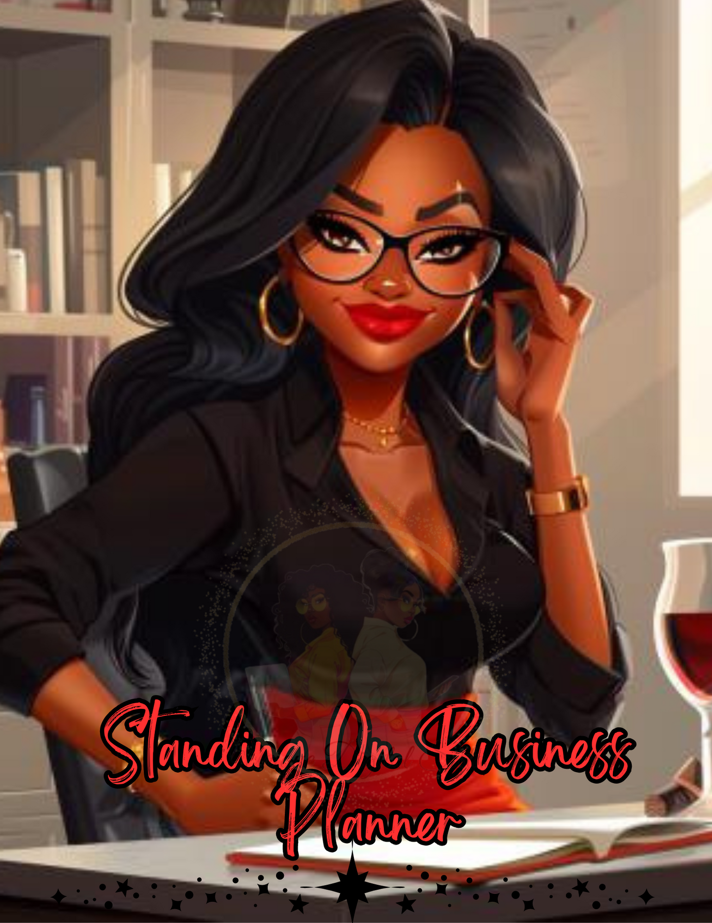 Editable Standing on Business Planner